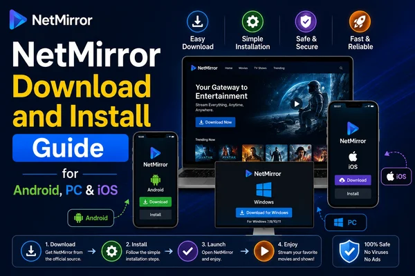 Android、PC、iOS版NetMirrorのダウンロードとインストールガイド