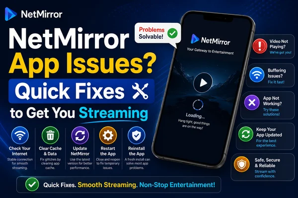 NetMirrorアプリの問題でお困りですか？ストリーミングを再開するための簡単な解決策