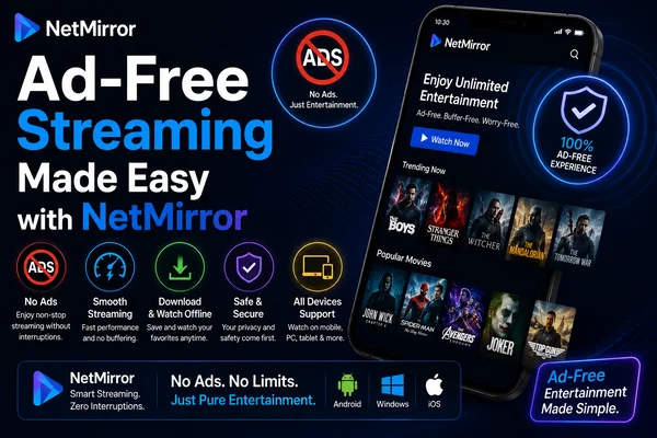 Ad-Free Streaming Made Easy with NetMirror